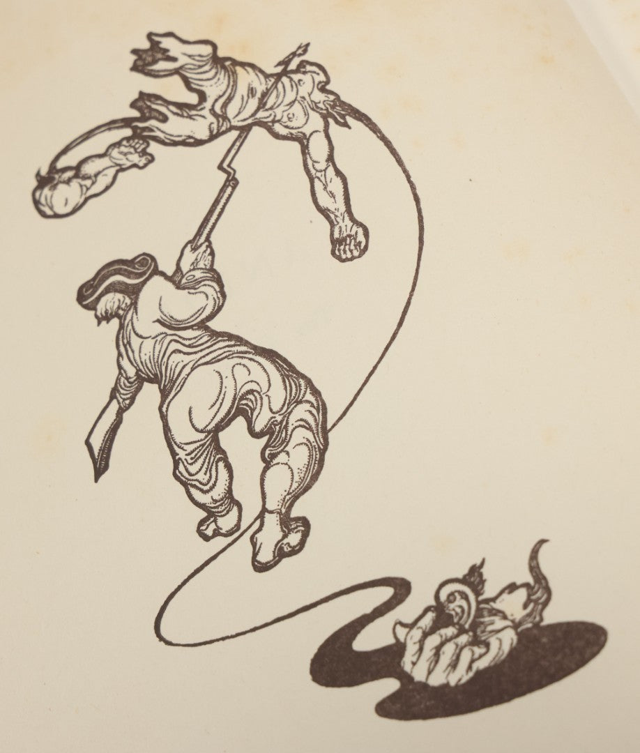 Lot 100 - "Candide Or The Optimist" Antique Book By F. A. M. De Voltaire, Translated Into English By Henry Morley, Illustrated By Alan Odle, George Routledge And Sons Ltd., London, And E.P. Dutton And Co., New York, Publishers, Early 20th Century