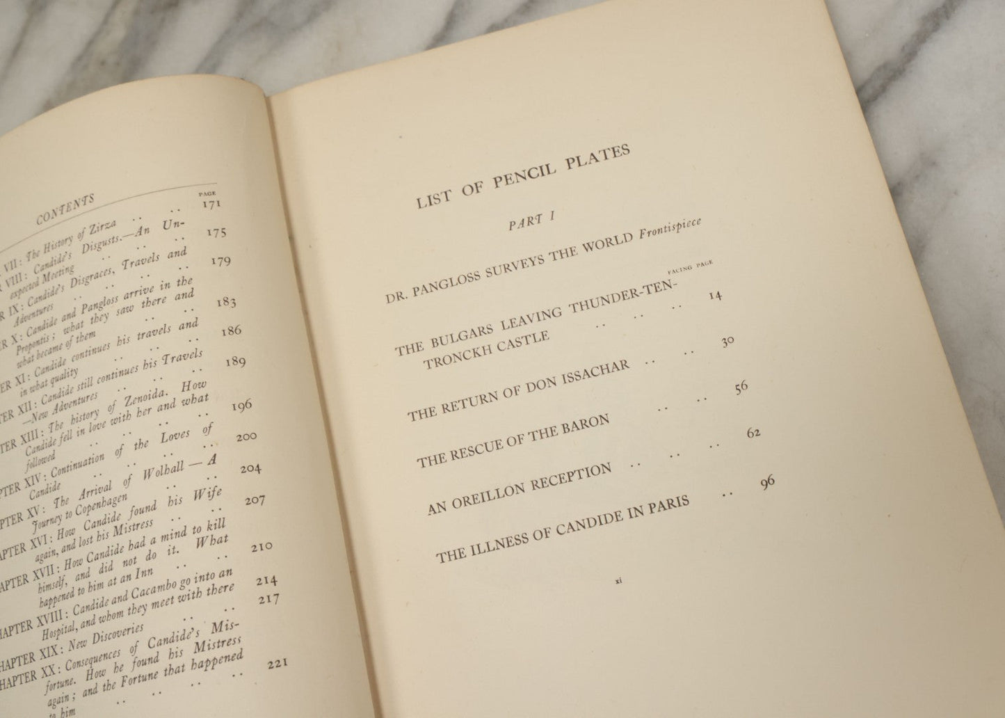 Lot 100 - "Candide Or The Optimist" Antique Book By F. A. M. De Voltaire, Translated Into English By Henry Morley, Illustrated By Alan Odle, George Routledge And Sons Ltd., London, And E.P. Dutton And Co., New York, Publishers, Early 20th Century