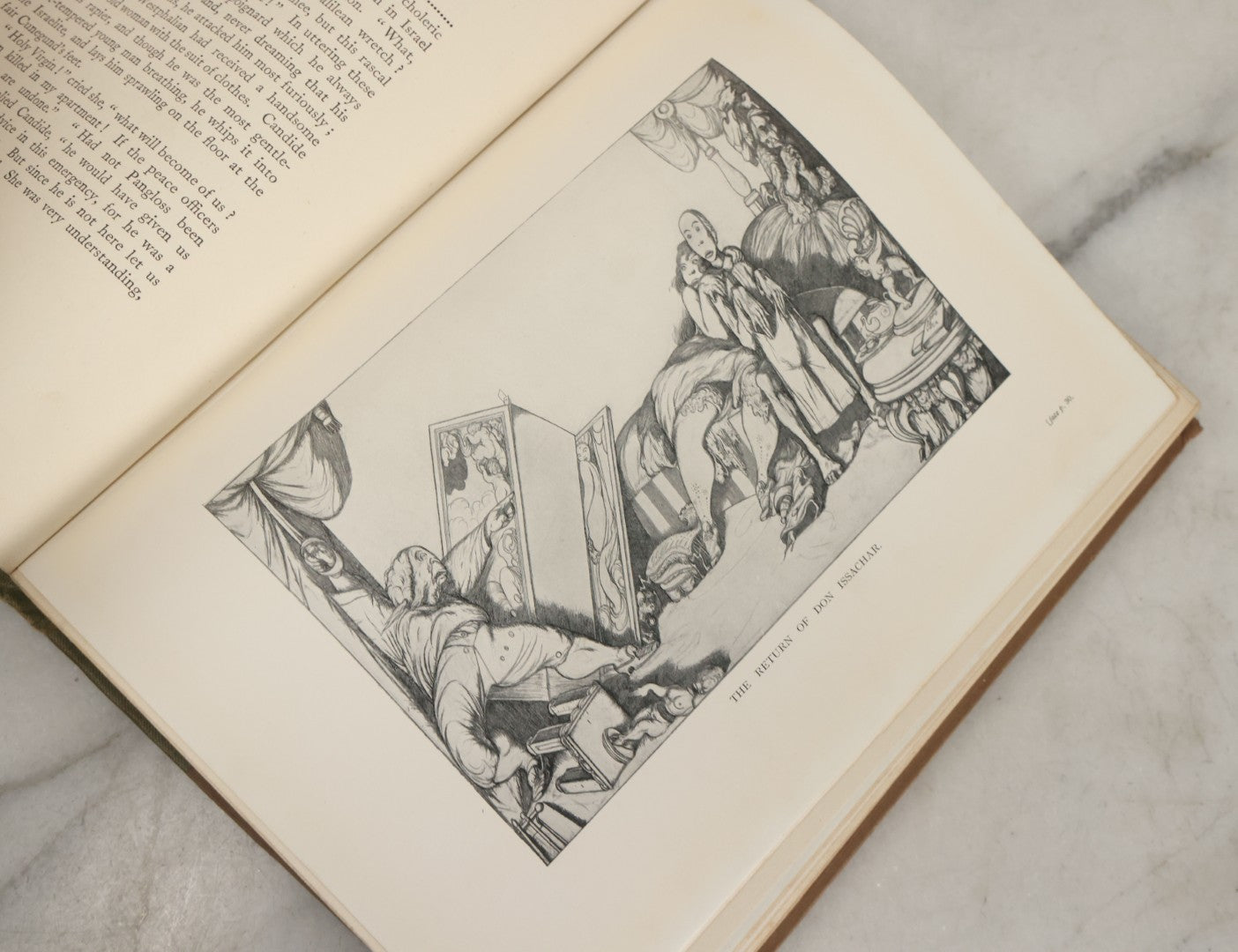 Lot 100 - "Candide Or The Optimist" Antique Book By F. A. M. De Voltaire, Translated Into English By Henry Morley, Illustrated By Alan Odle, George Routledge And Sons Ltd., London, And E.P. Dutton And Co., New York, Publishers, Early 20th Century