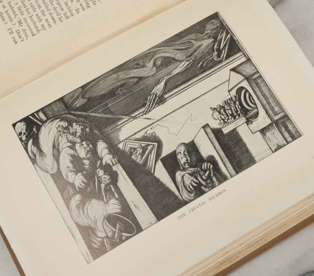 Lot 100 - "Candide Or The Optimist" Antique Book By F. A. M. De Voltaire, Translated Into English By Henry Morley, Illustrated By Alan Odle, George Routledge And Sons Ltd., London, And E.P. Dutton And Co., New York, Publishers, Early 20th Century