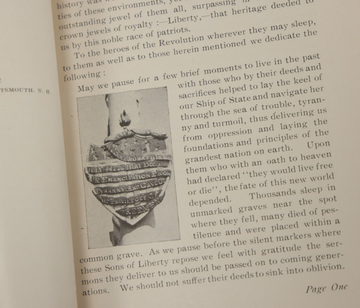 Lot 101 - "Praises On Tombs In The Old North Burial Ground Where Sleep Patriots Of The Revolution" Vintage Pamphlet Booklet Of Eulogies, Epitaphs, And Inscriptions By Arthur I. Harriman, Signed By The Author, 1932