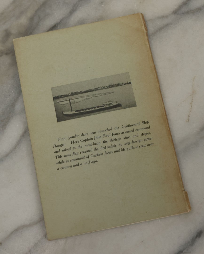 Lot 101 - "Praises On Tombs In The Old North Burial Ground Where Sleep Patriots Of The Revolution" Vintage Pamphlet Booklet Of Eulogies, Epitaphs, And Inscriptions By Arthur I. Harriman, Signed By The Author, 1932