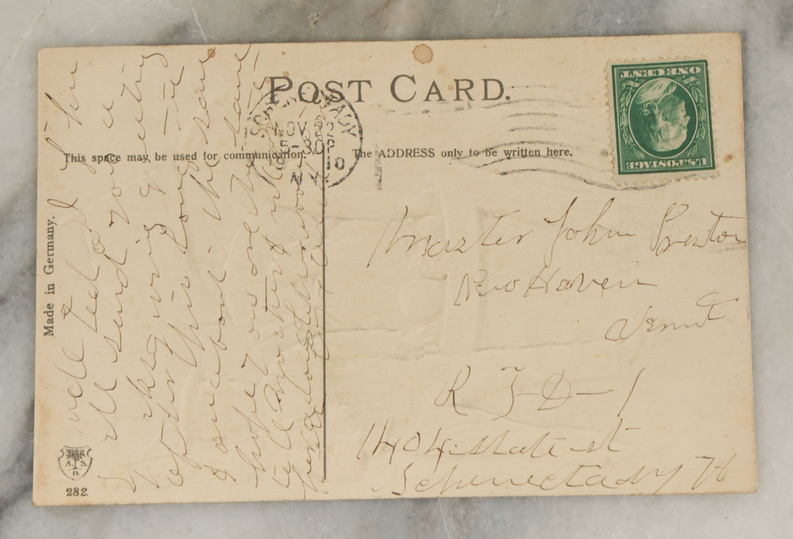 Lot 113 - Grouping Of Four Antique Patriotic Postcards Including 4th Of July, Grand Army Of The Republic, United States & Great Britain, Thanksgiving Greetings