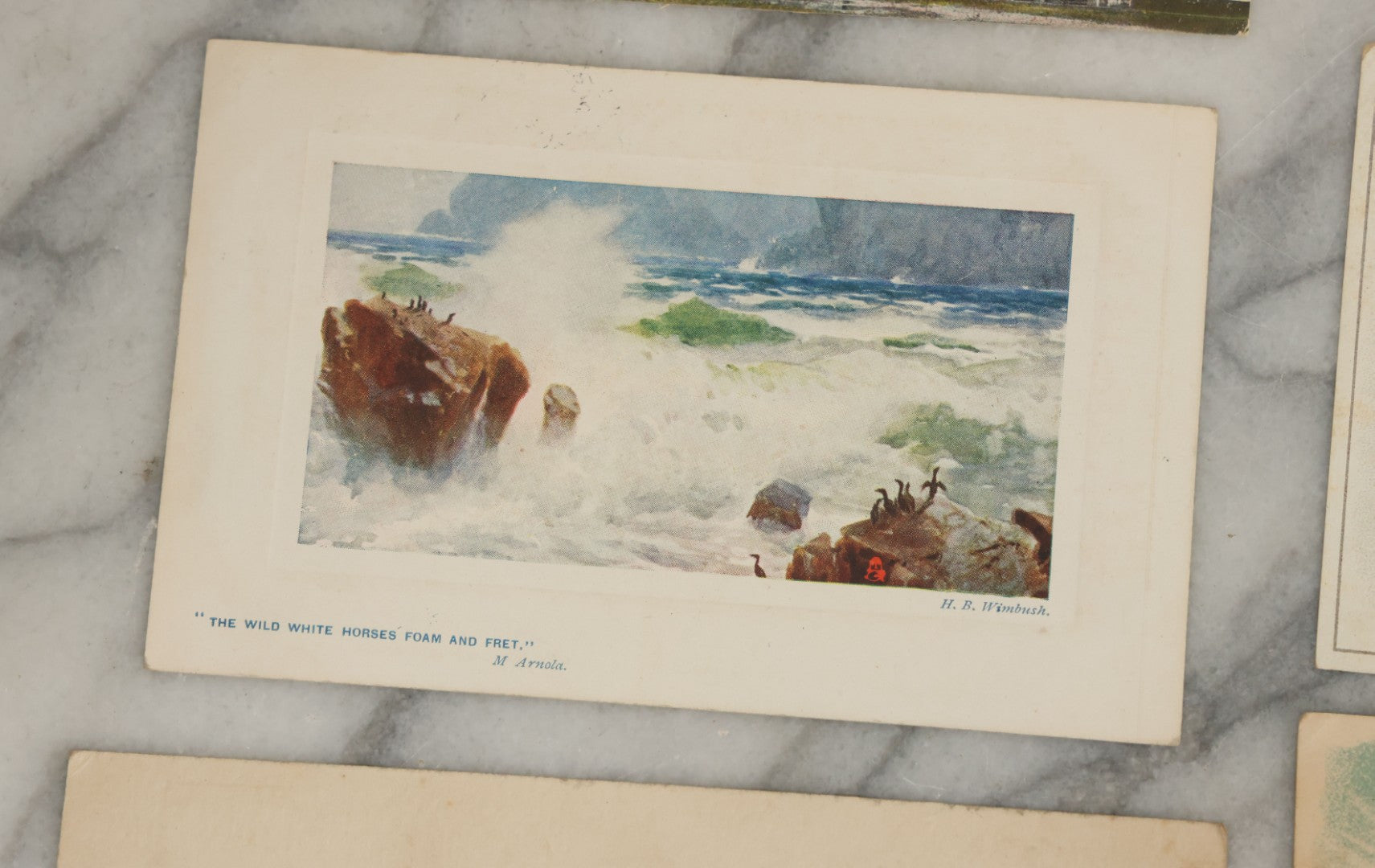 Lot 118 - Grouping Of 15 Various Antique And Vintage Postcards With Comic Subjects, Landmarks, Etc.