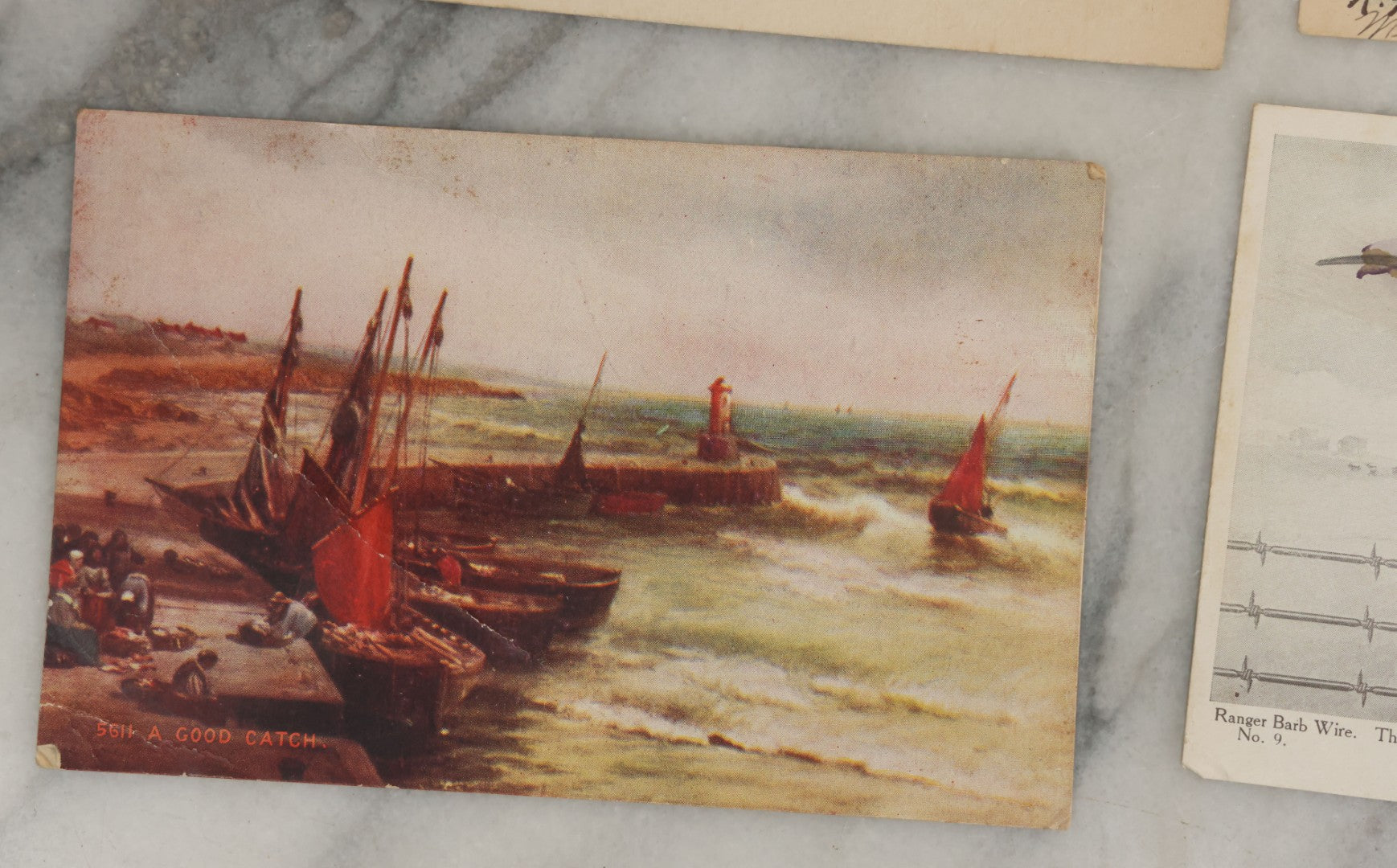 Lot 118 - Grouping Of 15 Various Antique And Vintage Postcards With Comic Subjects, Landmarks, Etc.