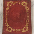 Lot 004 - Antique Victorian Autograph Souvenir Album, Published By J.C. Riker, New York, Presented To Sarah E. Wood By Her Friend D.A. Manter, With Many Inscriptions And Poems, Several Full Page Engraved Plates, New Hampshire, 1849-1885