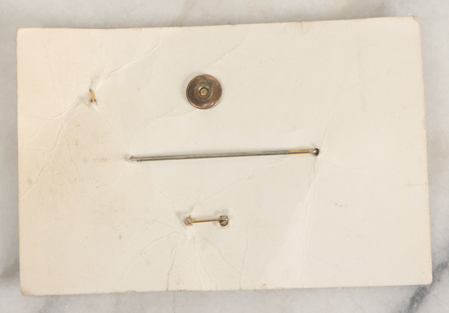 Lot 090 - Grouping Of Four Vintage Fraternal Pins Including Rebekah I.O.O.F., Three Knights Of Columbus Pins