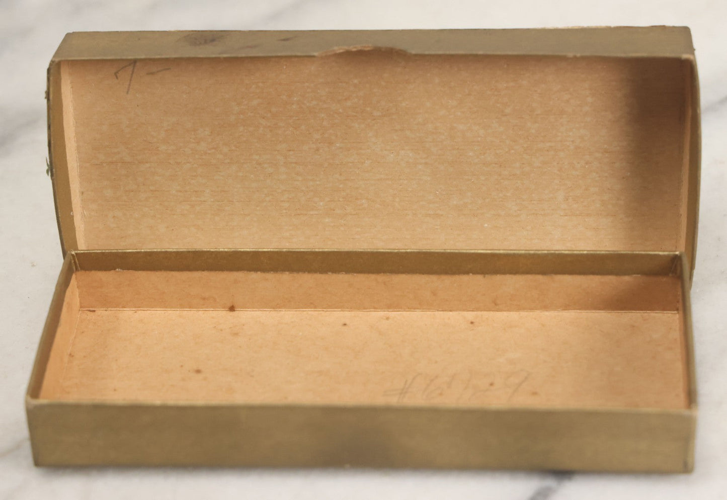 Lot 099 - Antique Paper Board Cigar Box For Tom Moore Cigars, With Lithographed Exterior Label