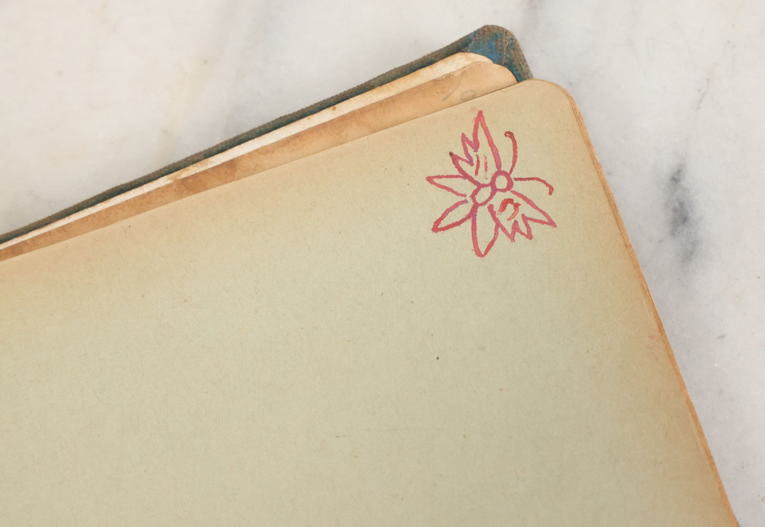 Lot 107 - Antique Late Victorian Autograph Album, Belonged To Florence, With Many Notes And Poems, Mother And Daughter With Mandolins On Cover, Wolfeboro, New Hampshire, 1901-1902