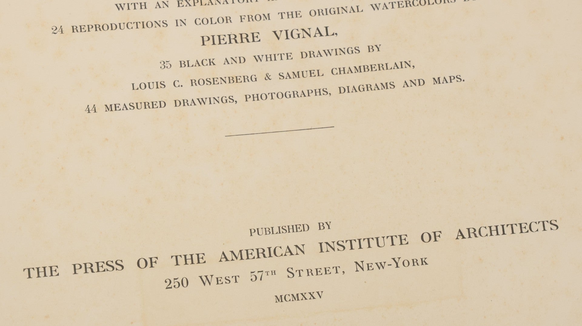 Lot 124 - Antique Folio Print Book "Old Bridges Of France: A Series Of Historical Examples From Roman Times To The End Of The 18th Century" Published By The Press Of The American Institute Of Architects, No. 257 Of 1000, Printed In France, 1925