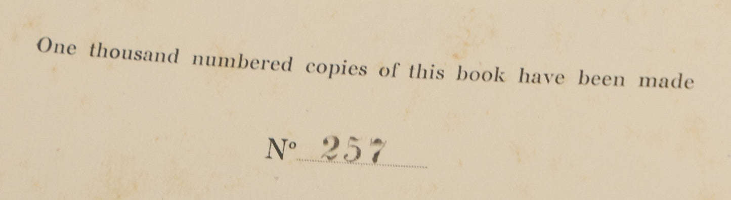 Lot 124 - Antique Folio Print Book "Old Bridges Of France: A Series Of Historical Examples From Roman Times To The End Of The 18th Century" Published By The Press Of The American Institute Of Architects, No. 257 Of 1000, Printed In France, 1925