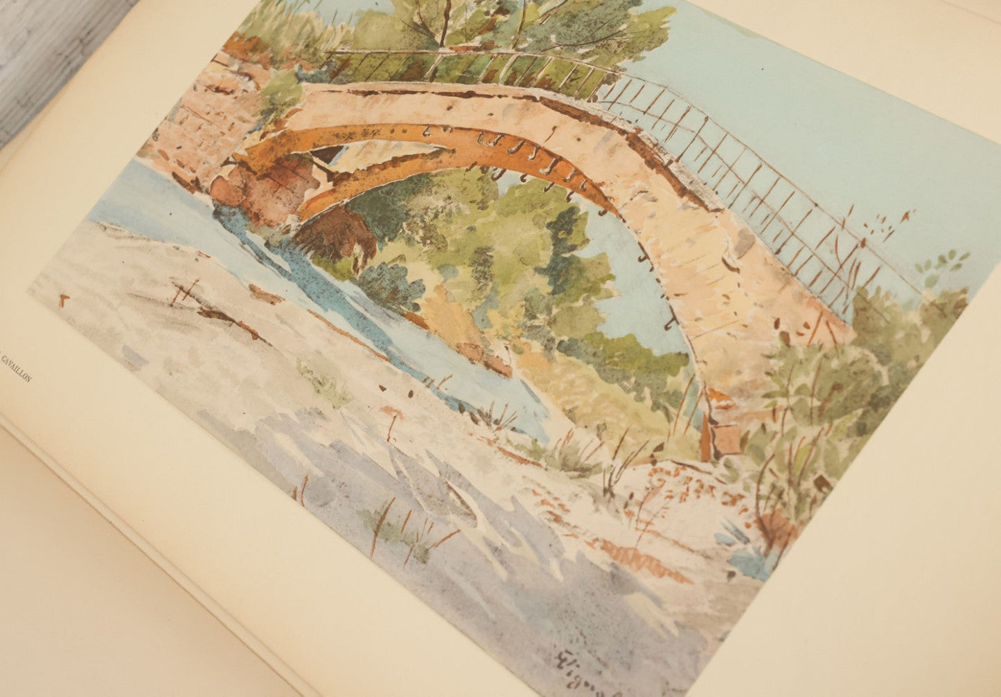 Lot 124 - Antique Folio Print Book "Old Bridges Of France: A Series Of Historical Examples From Roman Times To The End Of The 18th Century" Published By The Press Of The American Institute Of Architects, No. 257 Of 1000, Printed In France, 1925
