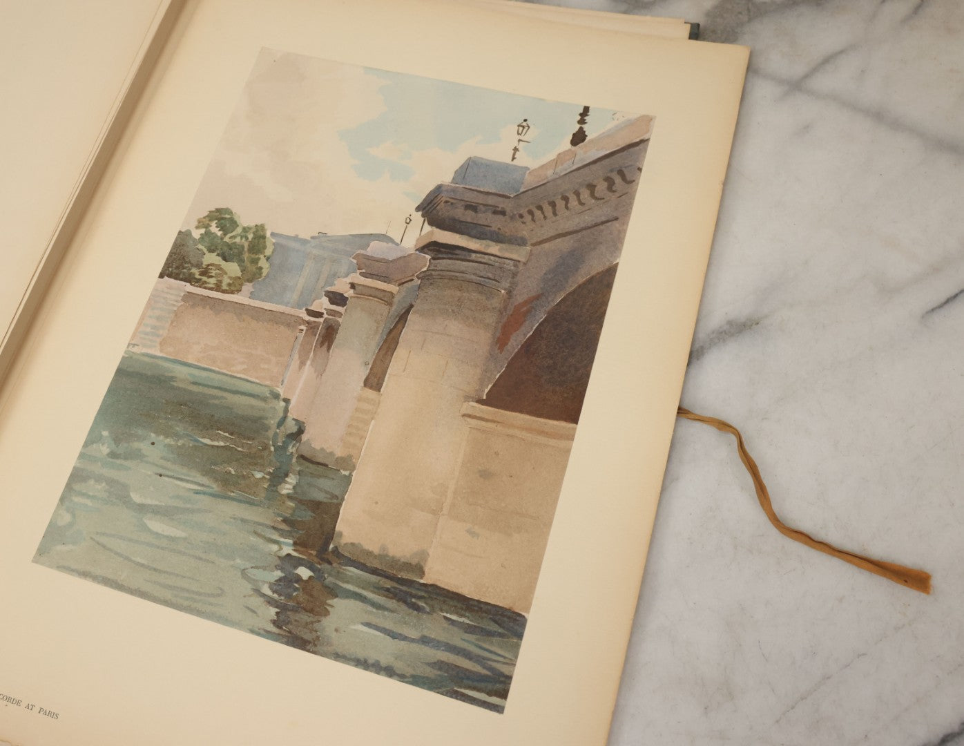 Lot 124 - Antique Folio Print Book "Old Bridges Of France: A Series Of Historical Examples From Roman Times To The End Of The 18th Century" Published By The Press Of The American Institute Of Architects, No. 257 Of 1000, Printed In France, 1925