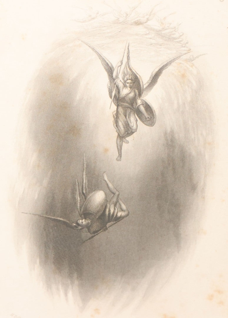 Lot 125 - "Festus, A Poem" Antique Epic Poem Book By Philip James Bailey, With Illustrations By Hammett Billings, From The Third London Edition, Sanborn, Carter, And Bazin, Publishers, Boston, 1857