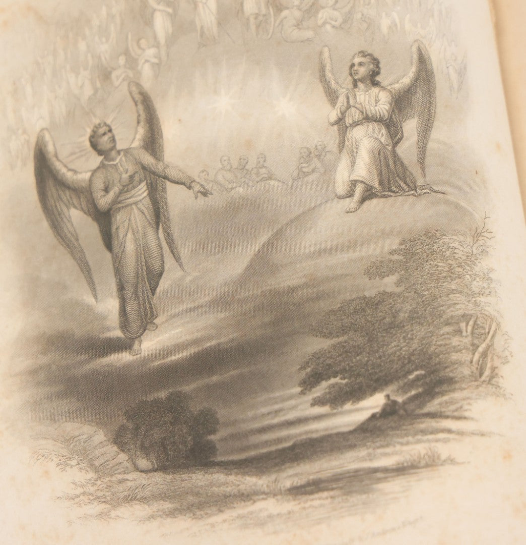 Lot 125 - "Festus, A Poem" Antique Epic Poem Book By Philip James Bailey, With Illustrations By Hammett Billings, From The Third London Edition, Sanborn, Carter, And Bazin, Publishers, Boston, 1857