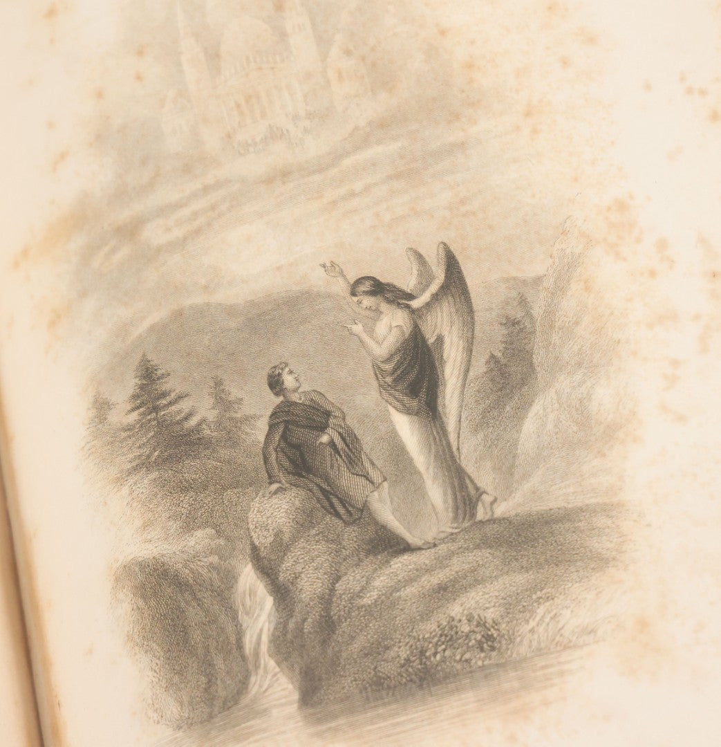 Lot 125 - "Festus, A Poem" Antique Epic Poem Book By Philip James Bailey, With Illustrations By Hammett Billings, From The Third London Edition, Sanborn, Carter, And Bazin, Publishers, Boston, 1857