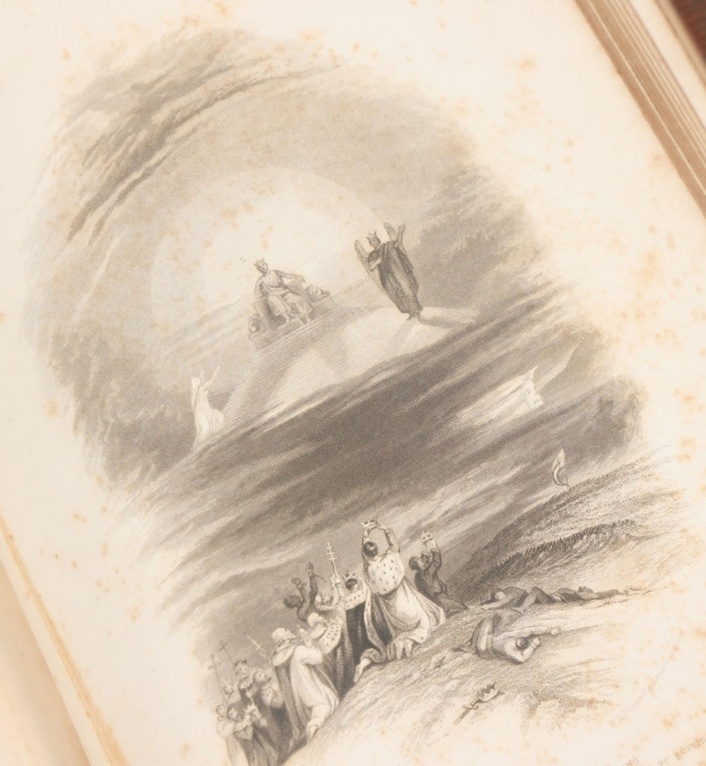 Lot 125 - "Festus, A Poem" Antique Epic Poem Book By Philip James Bailey, With Illustrations By Hammett Billings, From The Third London Edition, Sanborn, Carter, And Bazin, Publishers, Boston, 1857