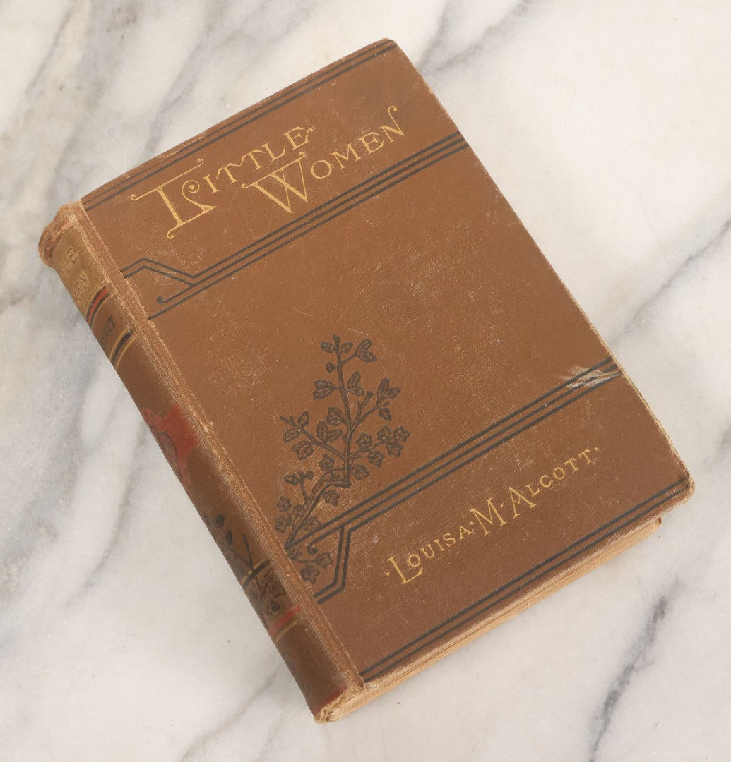 Lot 126 - "Little Women; Or Meg, Jo, Beth, And Amy" Antique Novel By Louisa M. Alcott, Parts I And Ii, With Illustrations, Roberts Brothers, Publishers, Boston, 1890, Note Loose Pages And Loose Binding