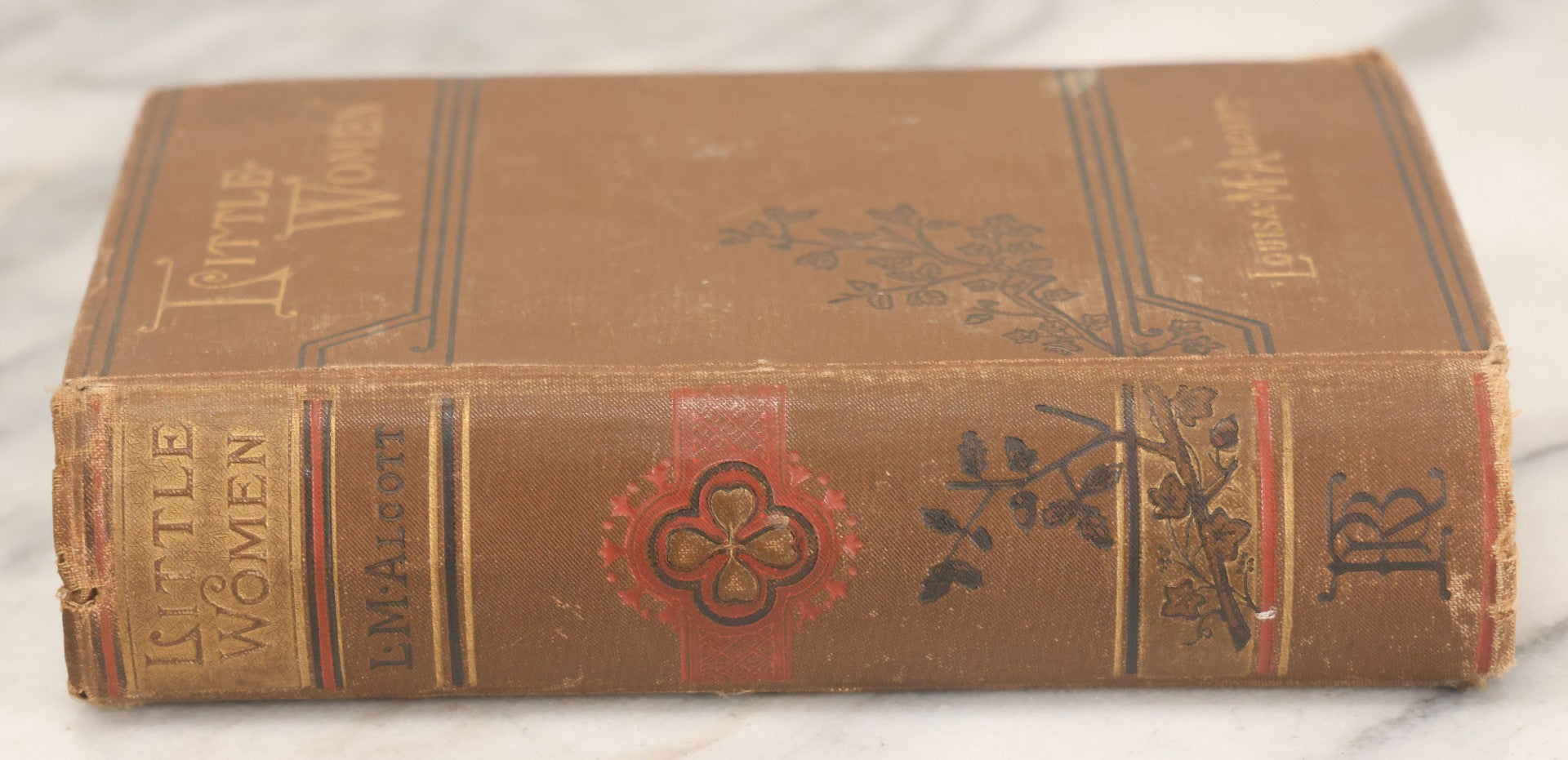 Lot 126 - "Little Women; Or Meg, Jo, Beth, And Amy" Antique Novel By Louisa M. Alcott, Parts I And Ii, With Illustrations, Roberts Brothers, Publishers, Boston, 1890, Note Loose Pages And Loose Binding