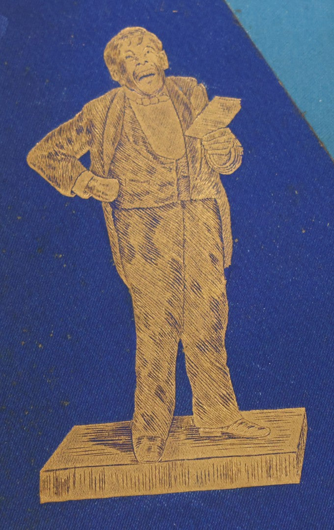 Lot 127 - "The People I'Ve Smiled With: Recollections Of A Merry Little Life" Antique Autobiographical Book By Marshall P. Wilder, American Humorist Cassell Publishing Company, New York, Copyright 1886 By O.M. Dunham, Circa 1889, Note Cover Loosening