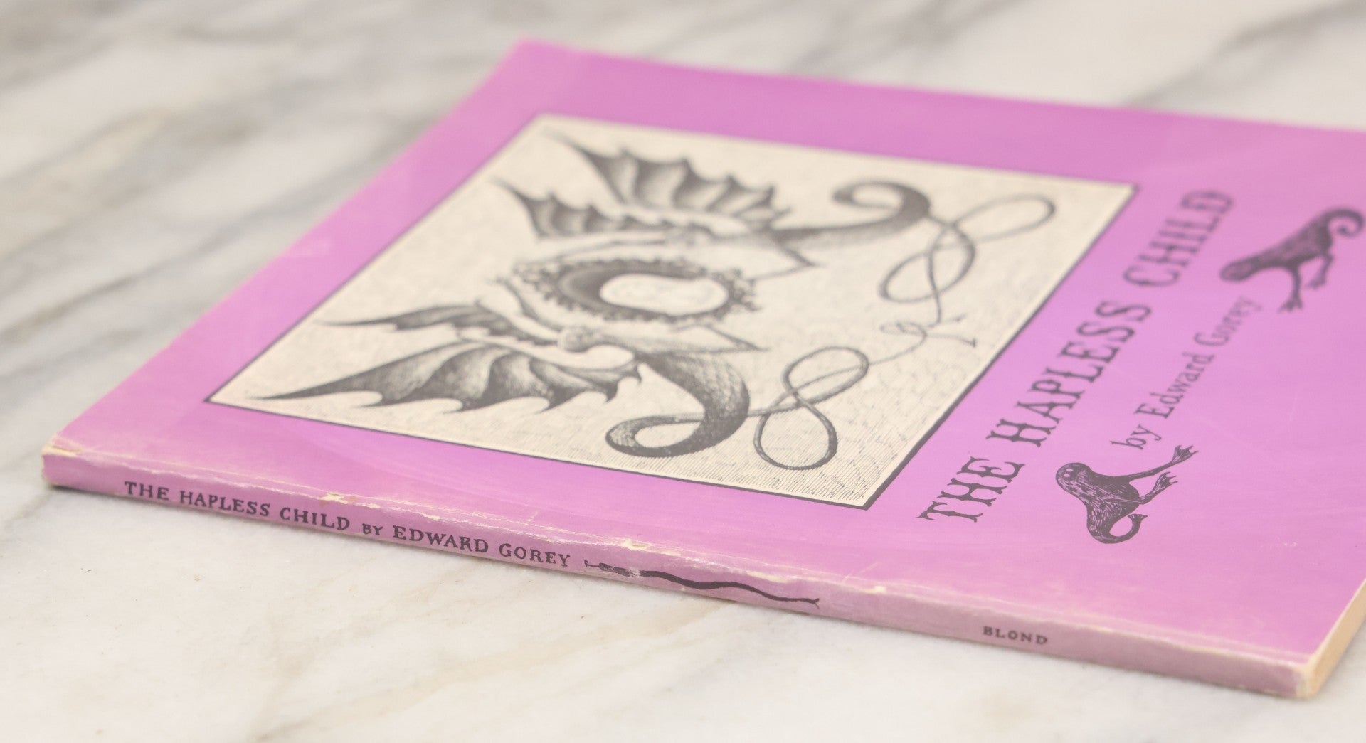 Lot 128 - "The Hapless Child" Vintage Macabre Illustrated Children's Book By Edward Gorey, Ivan Obolensky, Inc., Publishers, New York, Copyright 1961