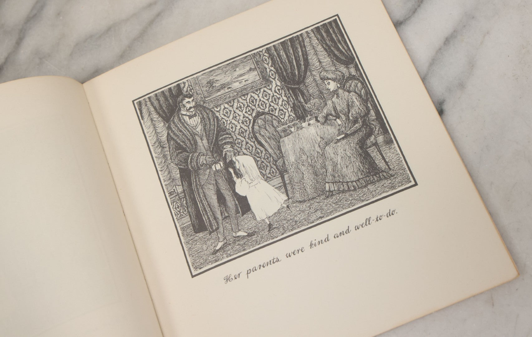 Lot 128 - "The Hapless Child" Vintage Macabre Illustrated Children's Book By Edward Gorey, Ivan Obolensky, Inc., Publishers, New York, Copyright 1961