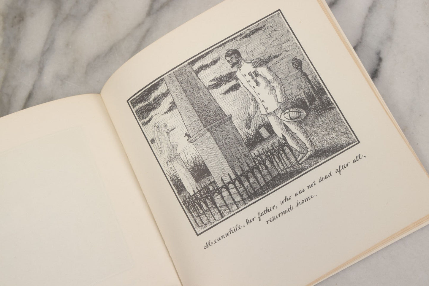 Lot 128 - "The Hapless Child" Vintage Macabre Illustrated Children's Book By Edward Gorey, Ivan Obolensky, Inc., Publishers, New York, Copyright 1961