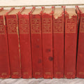 Lot 011 - Antique Ten Volume Book Set, The Complete Works Of Edgar Allan Poe, Illustrated, Copyright 1908, By The Werner Company, Akron, Ohio, Library Edition