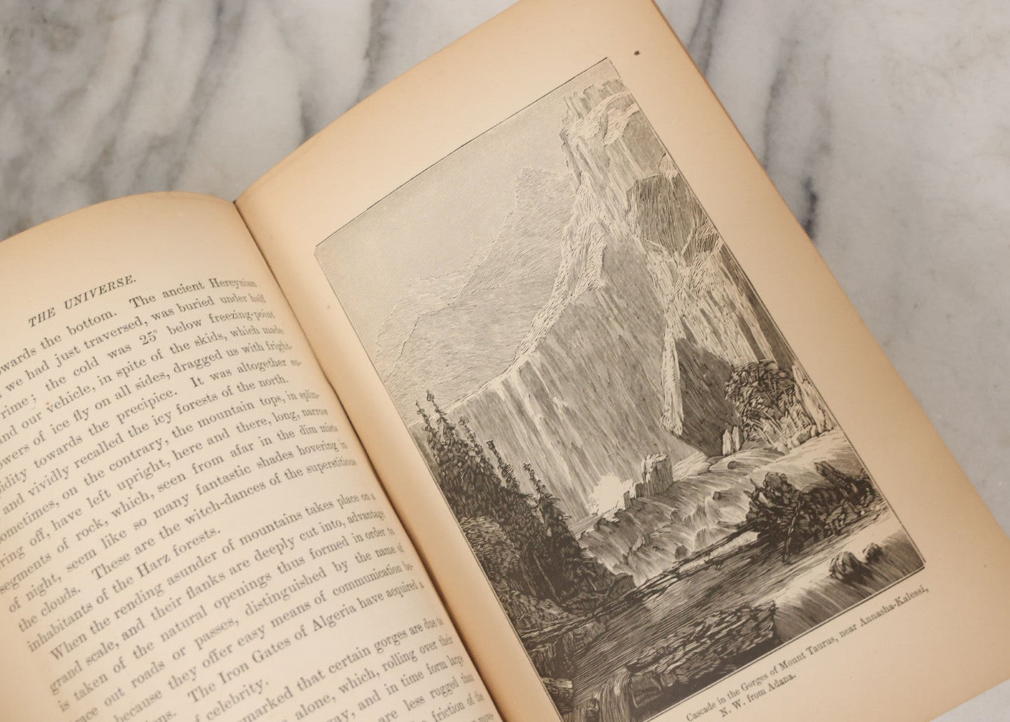 Lot 013 - "The Universe; Or The Wonders Of Creation, The Infinitely Great And The Infinitely Little" Antique Natural History Book By F.A. Pouchet, M.D., With 270 Engravings, B.B. Russell, Publisher, Boston, Seventh Edition, 1882