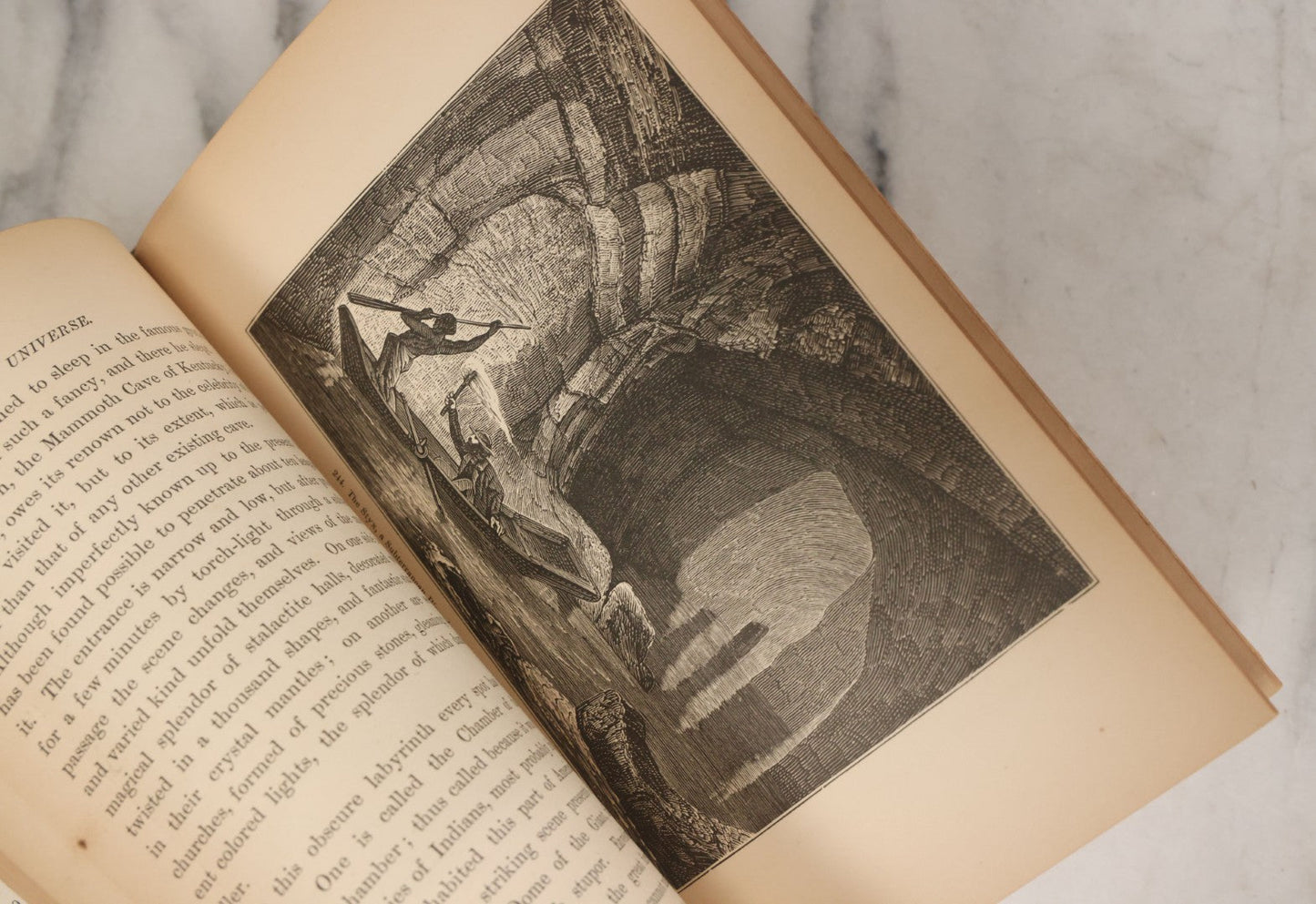 Lot 013 - "The Universe; Or The Wonders Of Creation, The Infinitely Great And The Infinitely Little" Antique Natural History Book By F.A. Pouchet, M.D., With 270 Engravings, B.B. Russell, Publisher, Boston, Seventh Edition, 1882