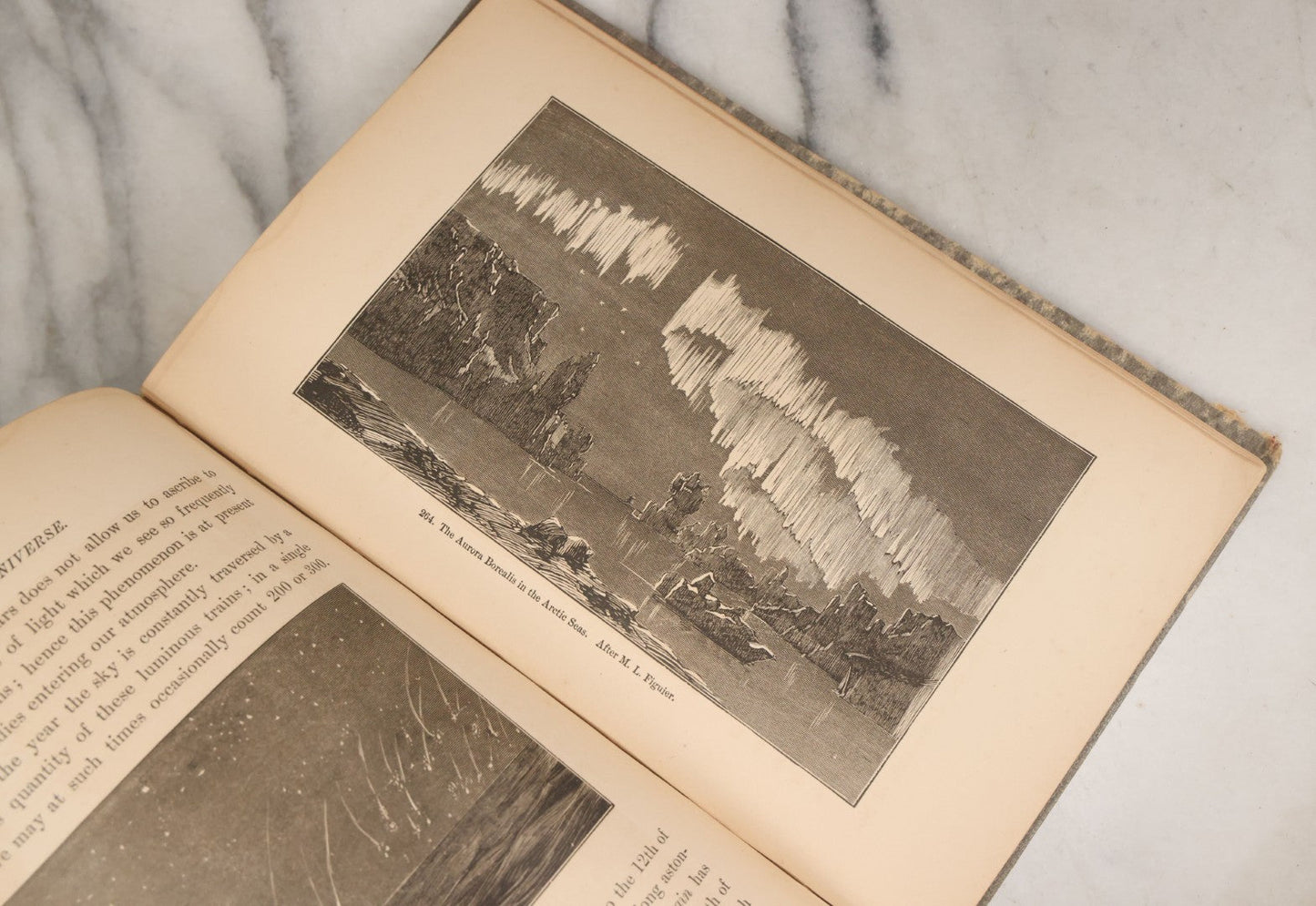 Lot 013 - "The Universe; Or The Wonders Of Creation, The Infinitely Great And The Infinitely Little" Antique Natural History Book By F.A. Pouchet, M.D., With 270 Engravings, B.B. Russell, Publisher, Boston, Seventh Edition, 1882