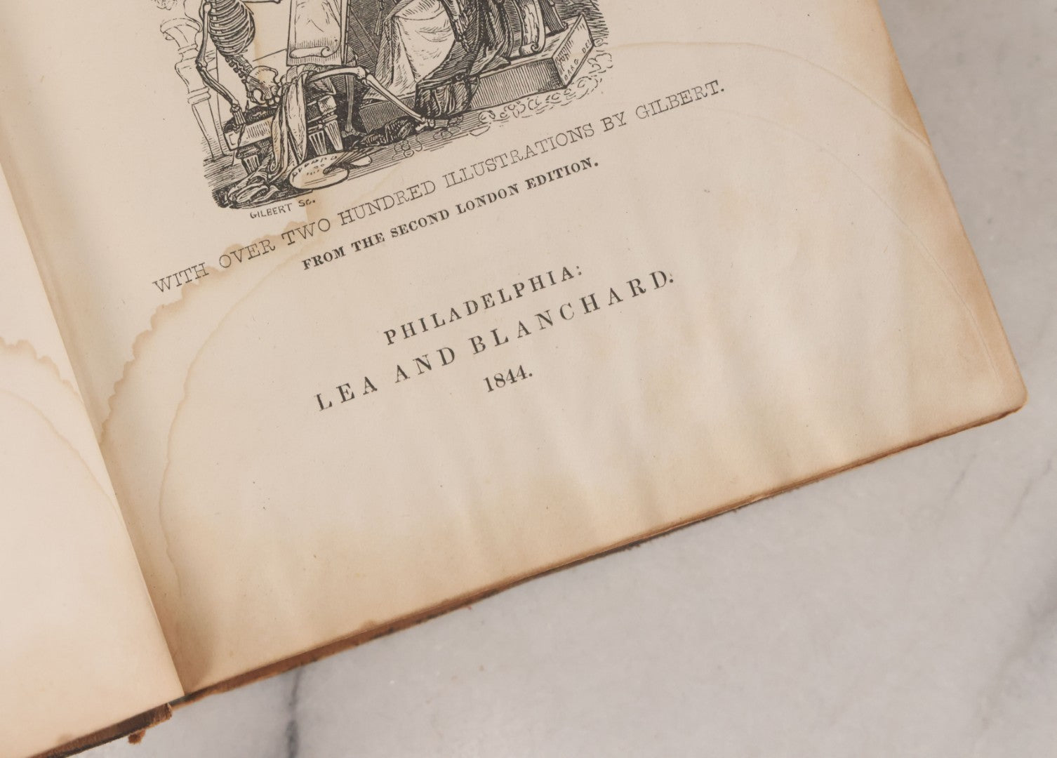 Lot 015 - "Wilson's Anatomy: A System Of Human Anatomy, General And Special" Antique Medical Book By Erasmus Wilson, M.D., Second American Edition, With Over 200 Illustrations By Gilbert, Lea And Blanchard, Publishers, Philadelphia, 1844