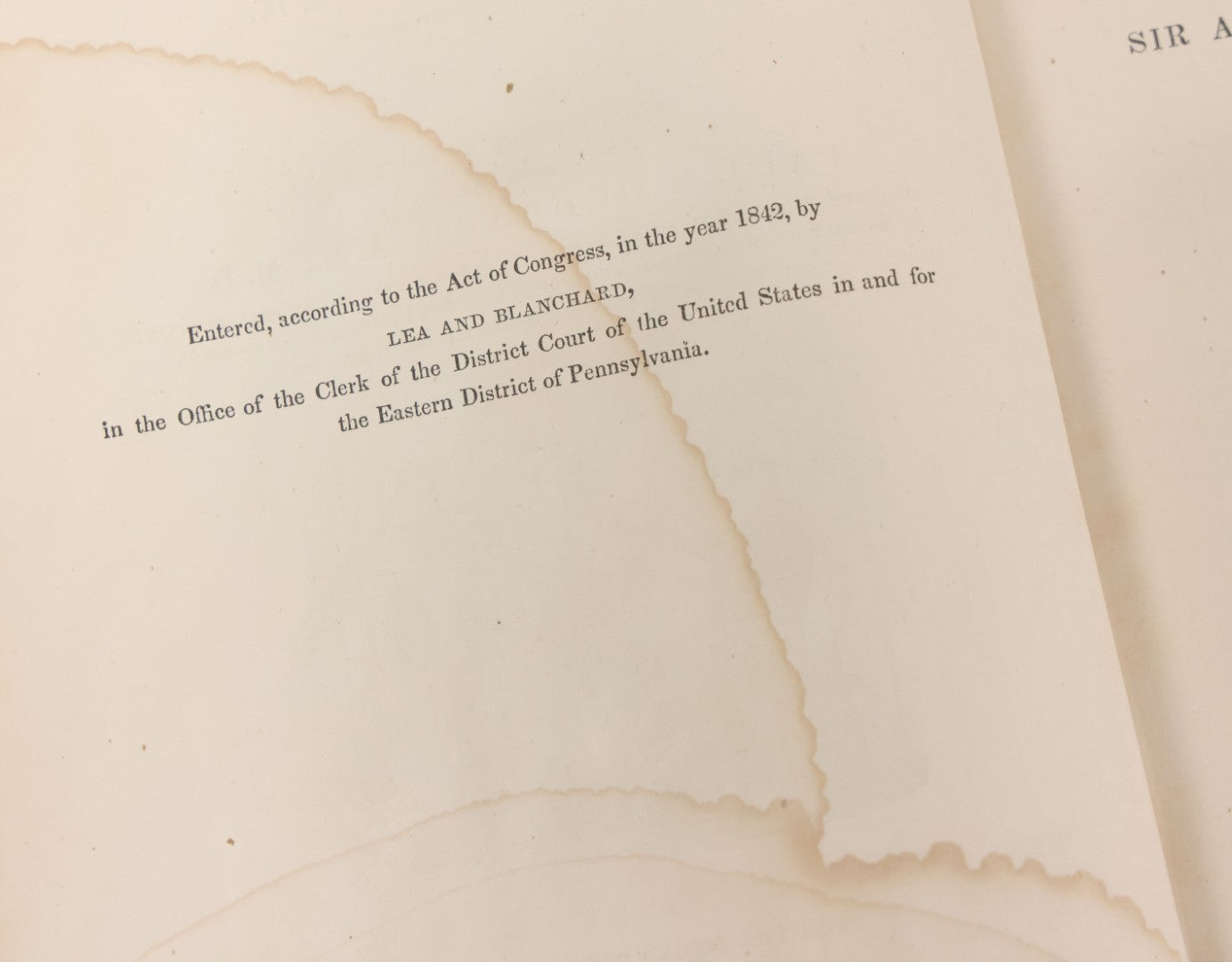 Lot 015 - "Wilson's Anatomy: A System Of Human Anatomy, General And Special" Antique Medical Book By Erasmus Wilson, M.D., Second American Edition, With Over 200 Illustrations By Gilbert, Lea And Blanchard, Publishers, Philadelphia, 1844