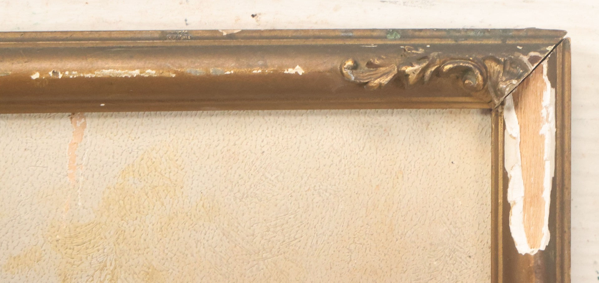 Lot 017 - Vintage Painting On Paper Of Peacock Bird Next To Flower Vase, Artist Signed G. Gassert, 1935, In Frame, 10" x 13"