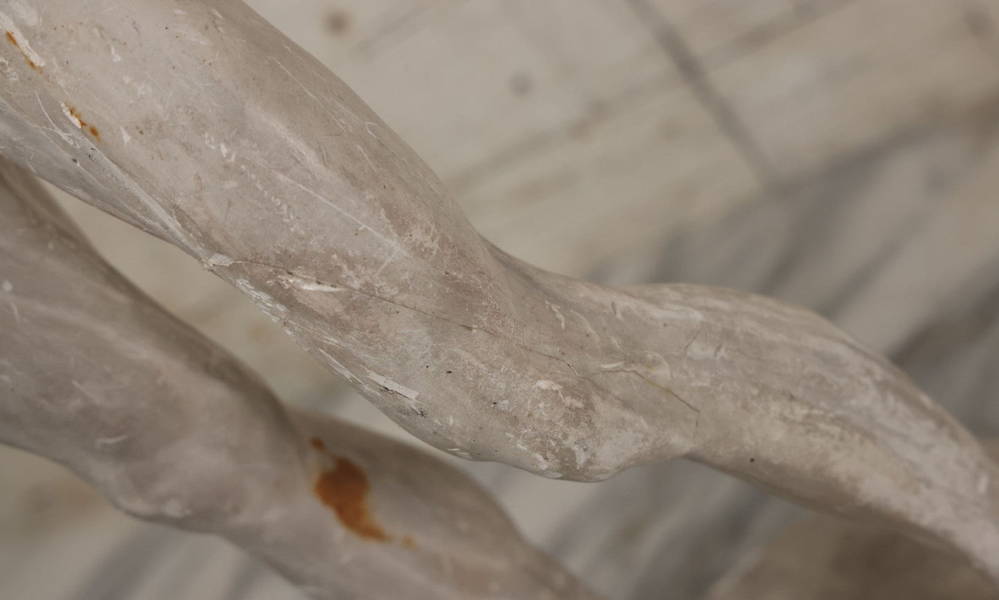 Lot 022 - Antique Anatomical Medical Human Body Chalkware Sculpture Statue, Manufactured By P.P. Caproni & Bro., Caproni Casts, Made In U.S.A., Boston, Note Heavy Wear And Losses, 23-1/2" H