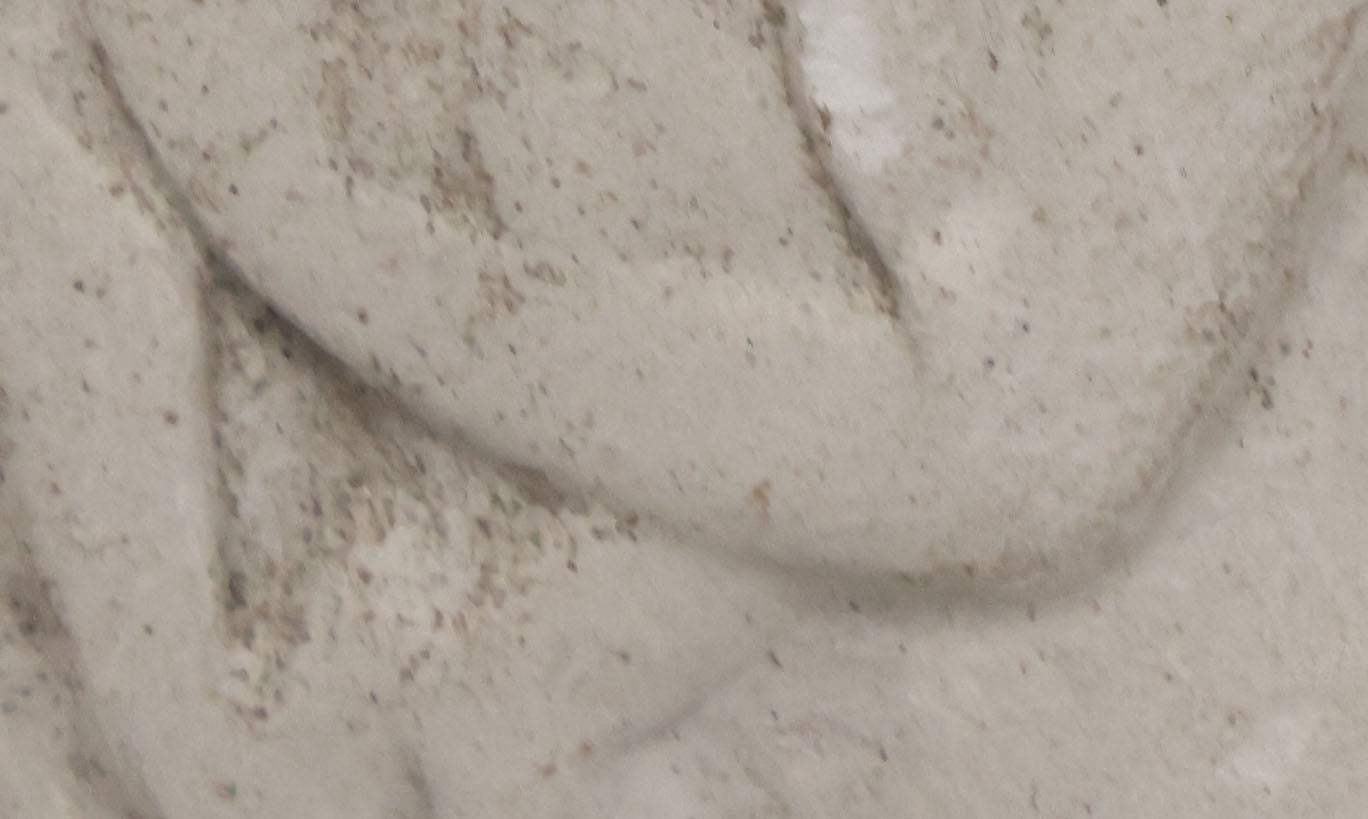 Lot 033 - Antique White Ceramic Wall Plaque Featuring A Guardian Angel Carrying Two Babies, With An Owl In Flight In The Background, 6-7/8" Sides