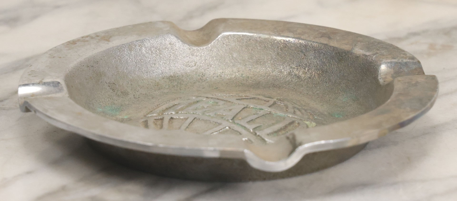 Lot 057 - Vintage Cast Metal Advertising Ashtray From Heald Machine Co. & Foundry, Worcester, Massachusetts, Circa Early 20th Century