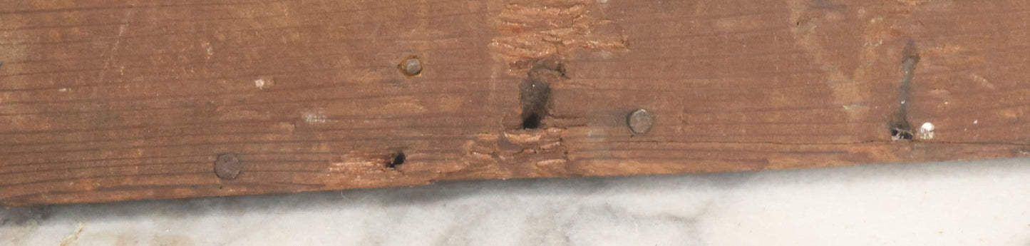 Lot 074 - Antique Folk Art Hand Carved Wooden Panel With Beautiful Woman, Painted Details, 21" x 14"