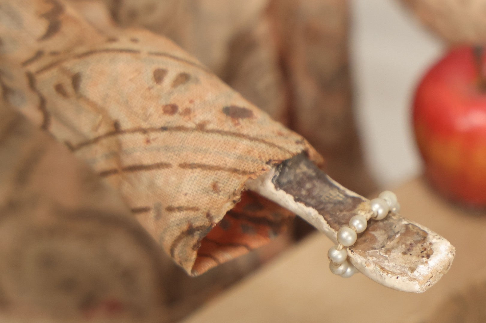 Lot 001 - Antique Handmade Manual Crank Math Teacher Automaton With German Bisque Doll Head By Lehmann & Company And Math Subtraction Problem Action, Moving Arms And Head