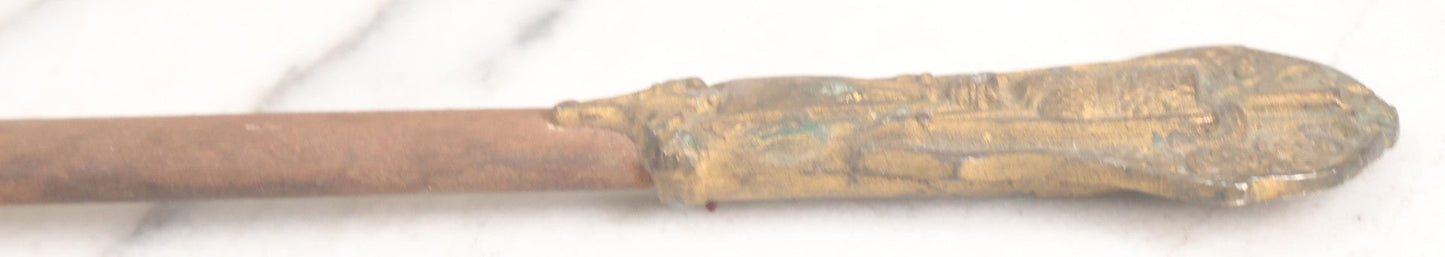 Lot 002 - Antique Fraternal "Select Knight" Masonic Ceremonial Presentation Sword, With Skeleton Hand, Eagle, And Axes Motifs, Manufactured By Parson And Co. St. Louis Missouri