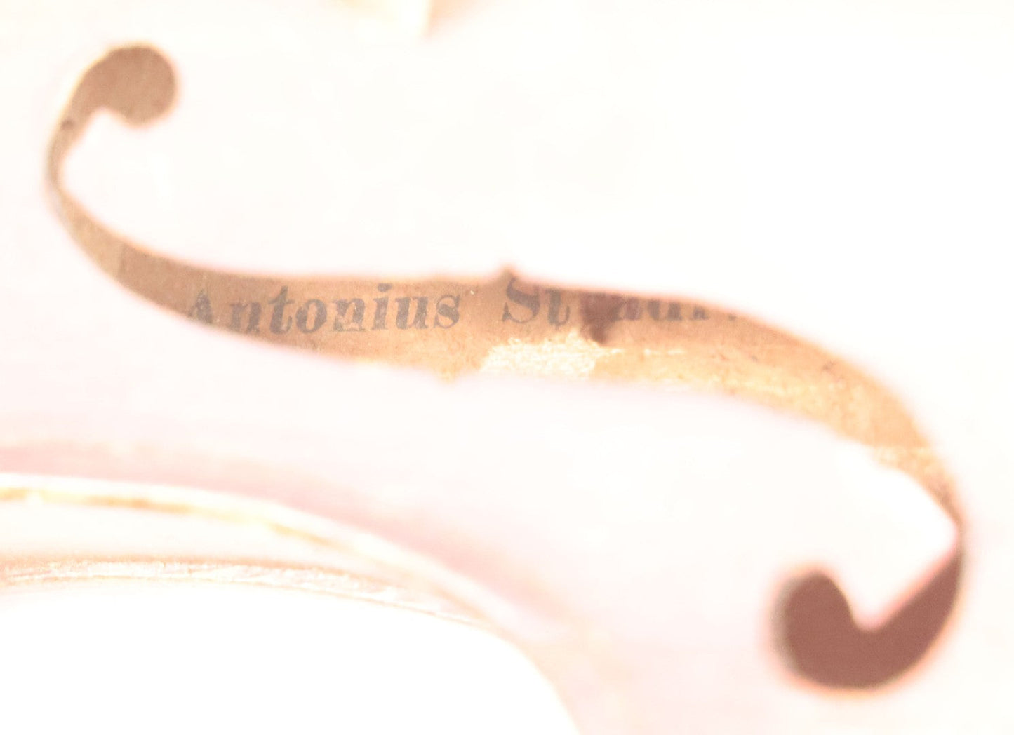 Lot 008 - Antique Violin In Case, Marked "Copy Of Antonius Stradivarius", With Bow And Accessories, As Found, In Need Of Restoration