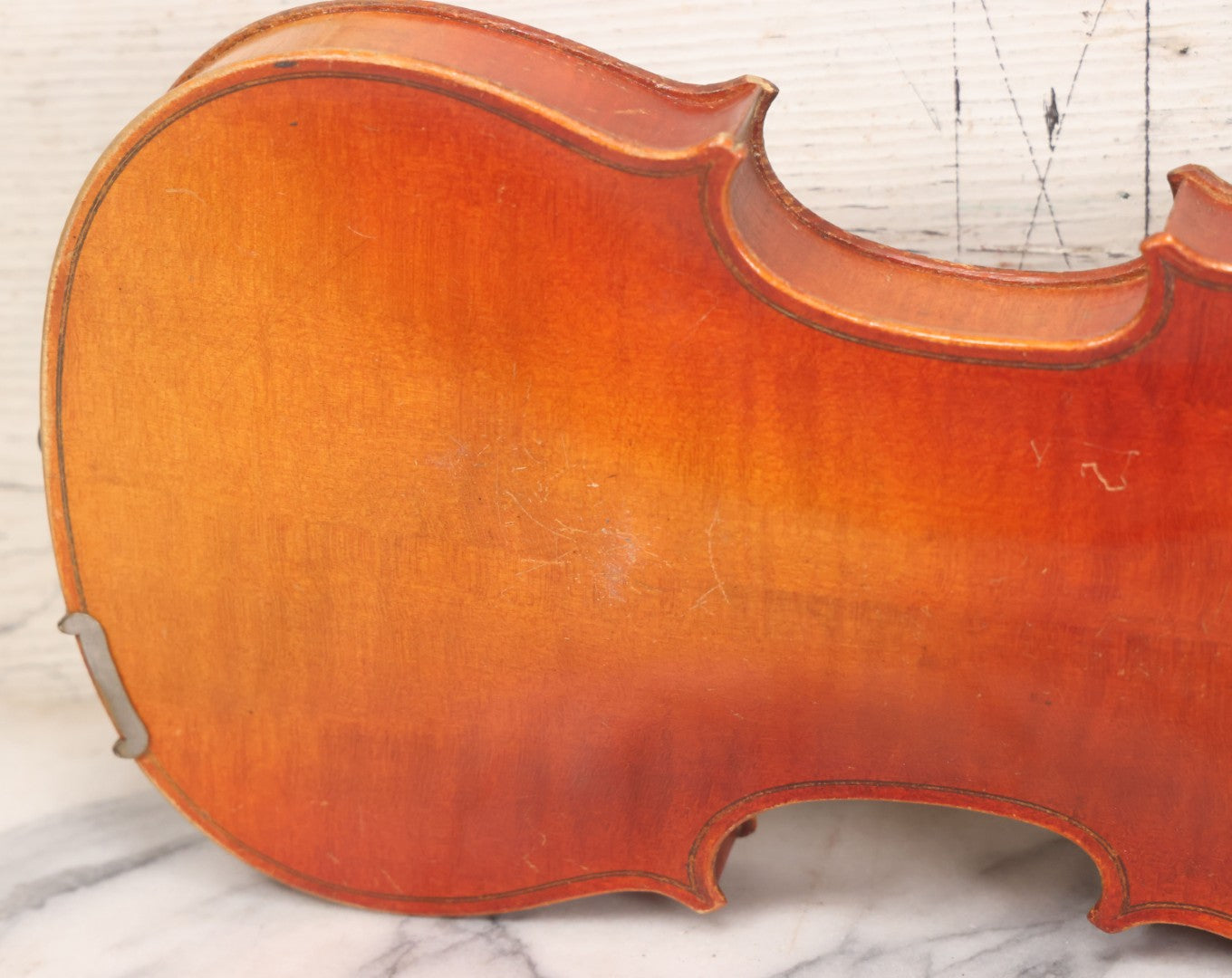 Lot 008 - Antique Violin In Case, Marked "Copy Of Antonius Stradivarius", With Bow And Accessories, As Found, In Need Of Restoration