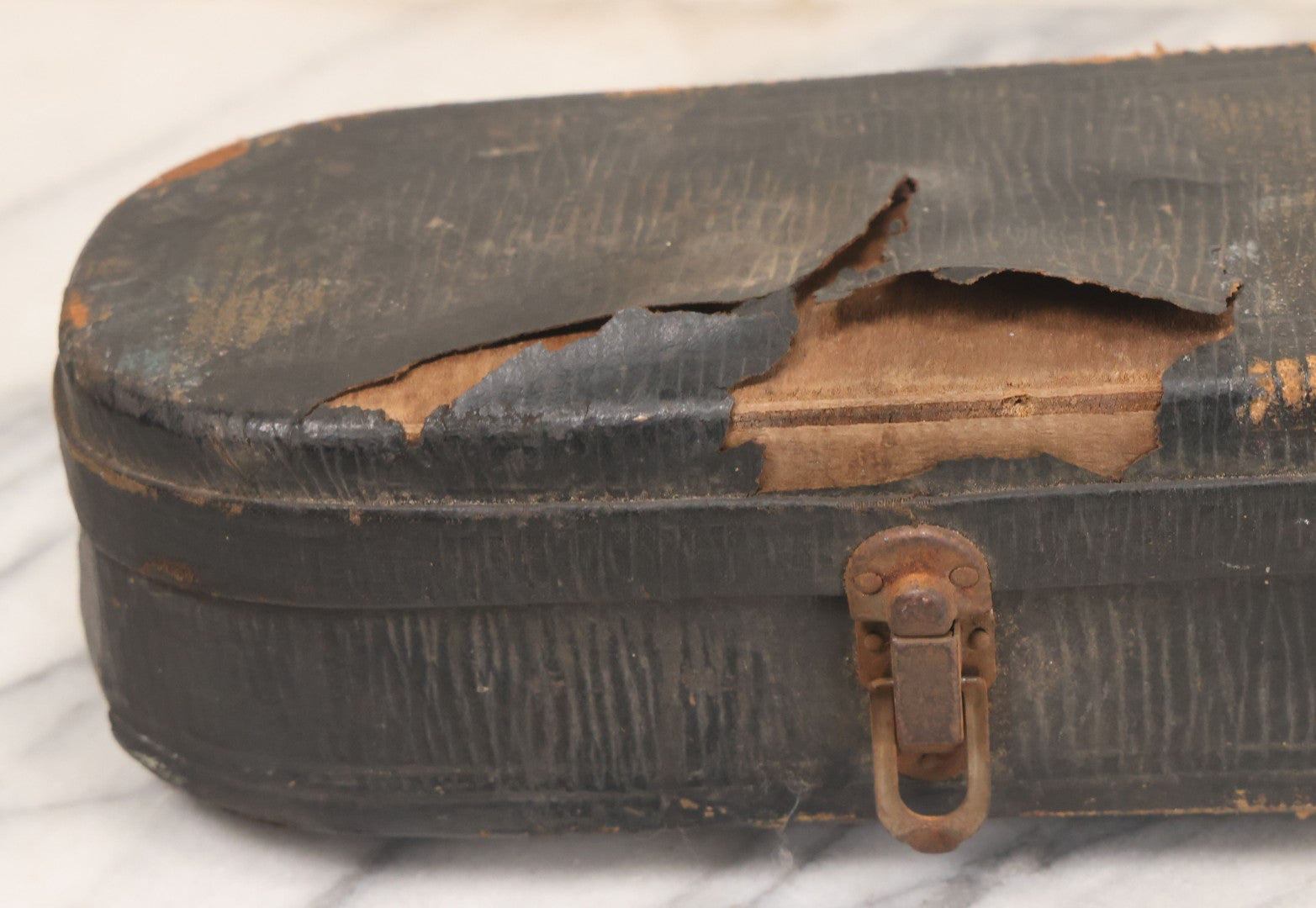 Lot 008 - Antique Violin In Case, Marked "Copy Of Antonius Stradivarius", With Bow And Accessories, As Found, In Need Of Restoration