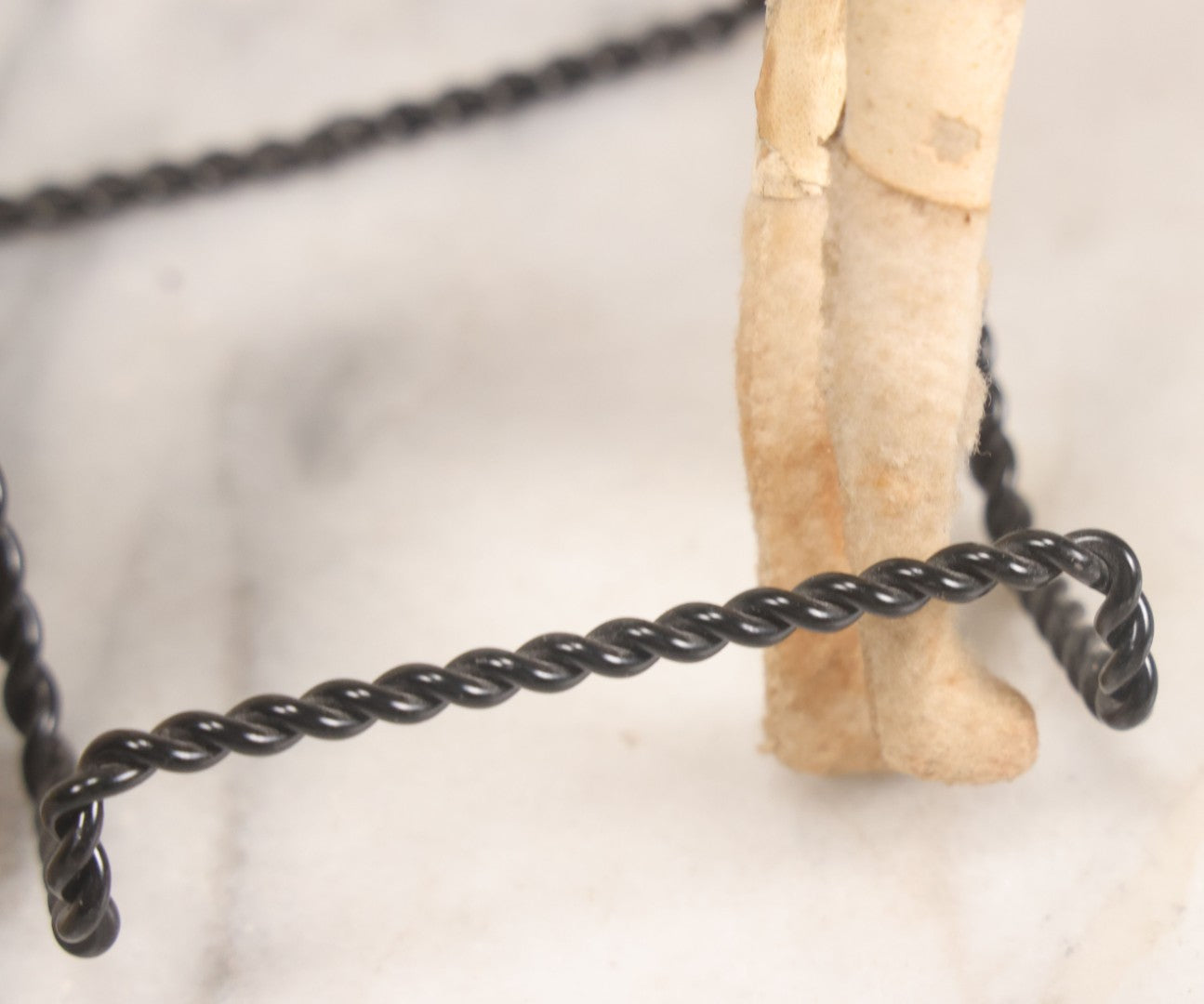 Lot 021 - Antique German Leather And Fabric Greyhound Dog Figurine Toy With Glass Eyes, Note Wear And Tear, Losses