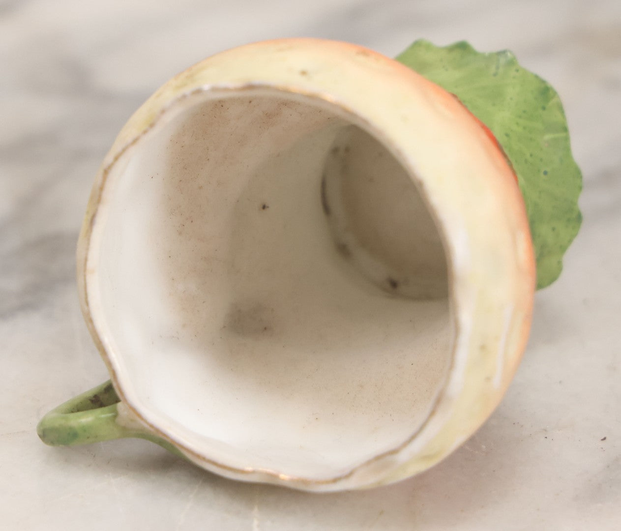 Lot 038 - Pair Of Porcelain Tea Party Pieces Including Little Jack Horner Creamer, And Strawberry Teacup