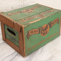 Lot 056 - Vintage Cardboard Beer Box For Croft Ale, "Croft Caddy" Twelve Pack, "The Ale That's Aged", The Croft Brewing Co., Boston, Massachusetts