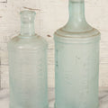 Lot 058 - Pair Of Antique Master Ink Bottles For Stafford's Ink, Made In U.S.A., 9" And 7-1/2" Height