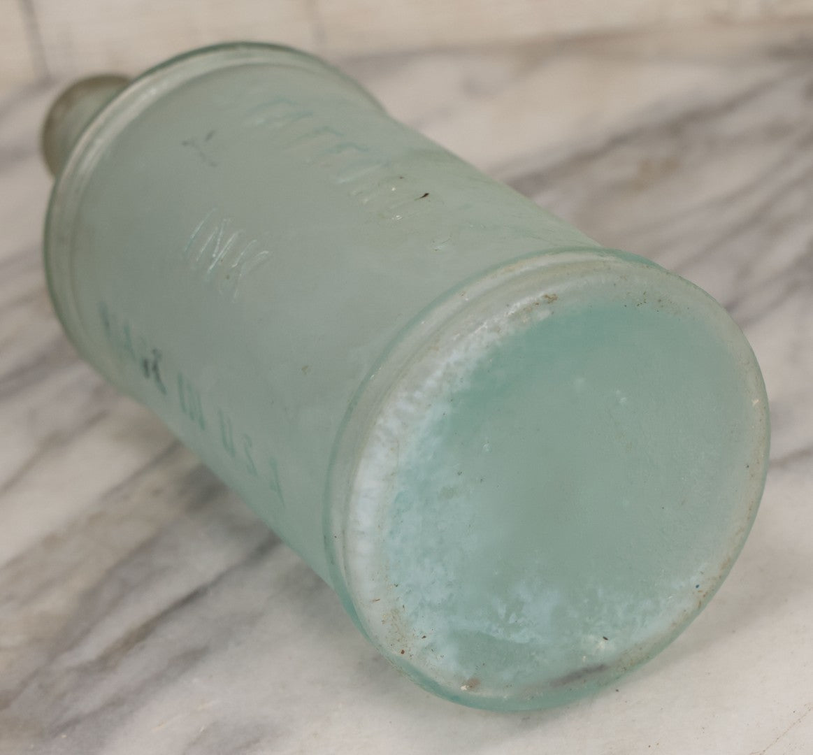 Lot 058 - Pair Of Antique Master Ink Bottles For Stafford's Ink, Made In U.S.A., 9" And 7-1/2" Height