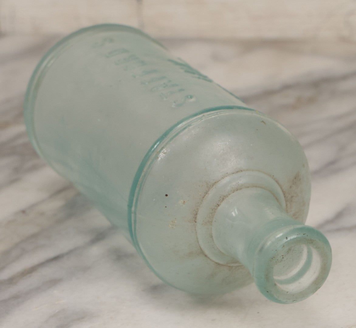 Lot 058 - Pair Of Antique Master Ink Bottles For Stafford's Ink, Made In U.S.A., 9" And 7-1/2" Height