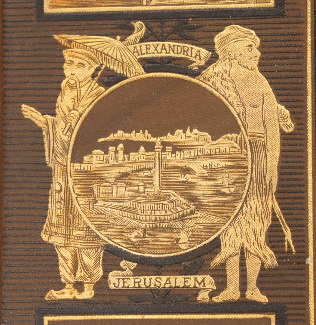 Lot 068 - "The World: Its Cities And Peoples" Antique Illustrated Book On Indigenous Cultures, Published By Cassell & Company Limited, London, Paris, & Melbourne, Circa 1890